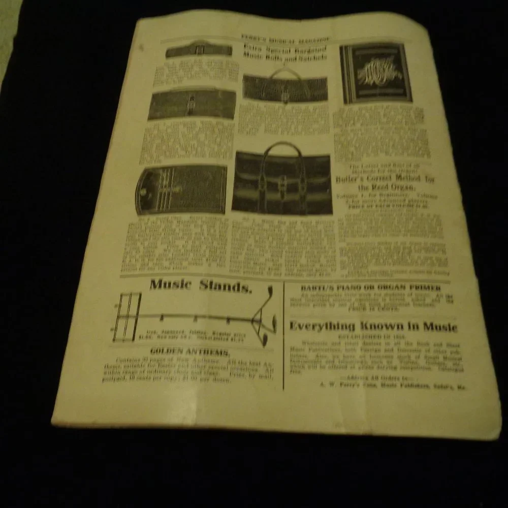PERRYS MUSICAL MAGAZINE MAY 1918